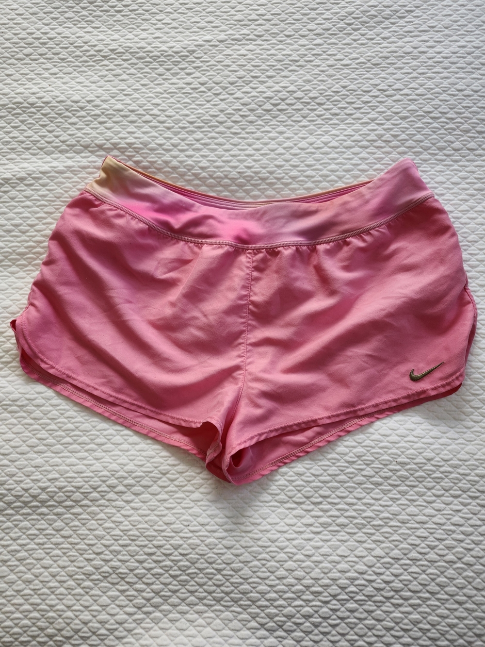 Nike Girls XL Pink Dri-FIT Lined Running Shorts Athletic Track